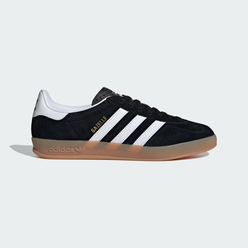 8M‎ / 9W - [NEW] Men's adidas Gazelle Indoor Shoes 'Black' JI2060